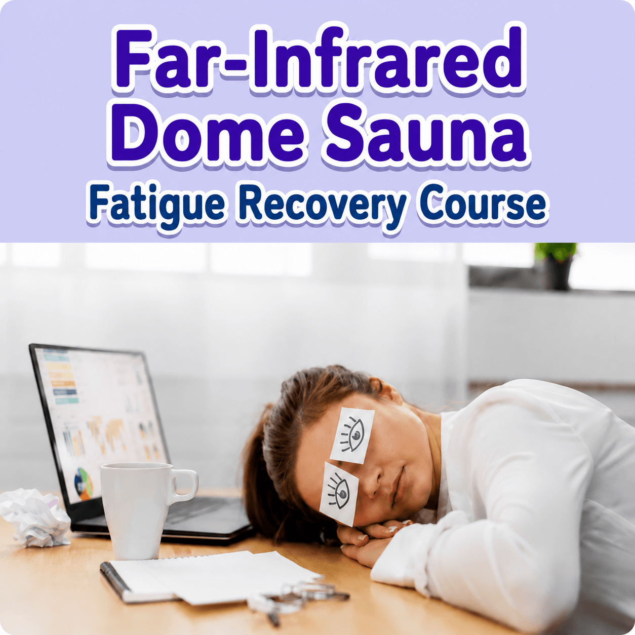 Far-infrared dome sauna fatigue recovery course at RENE Spa.