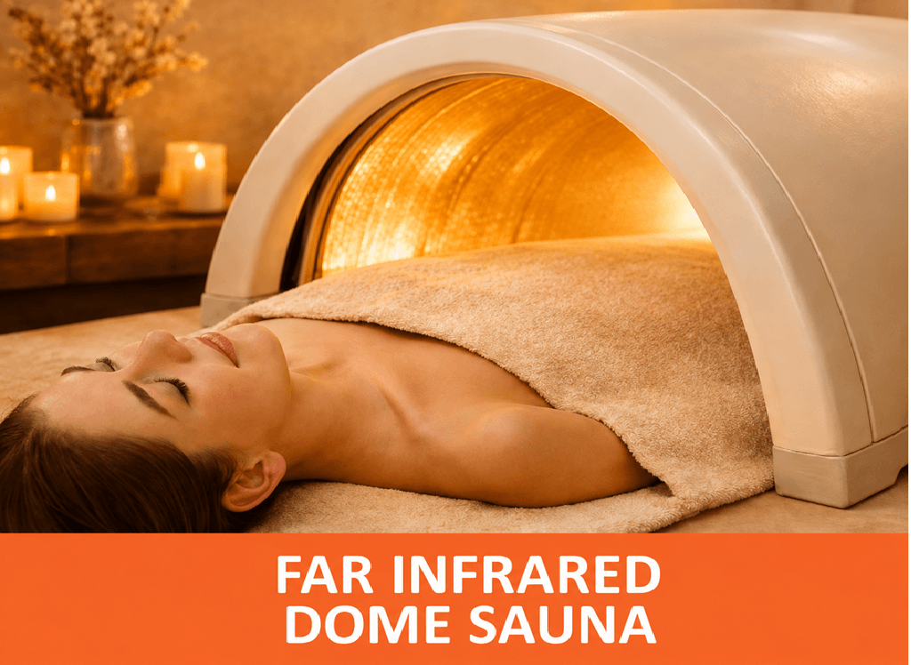Far infrared dome sauna treatment at RENE Spa Bangkok